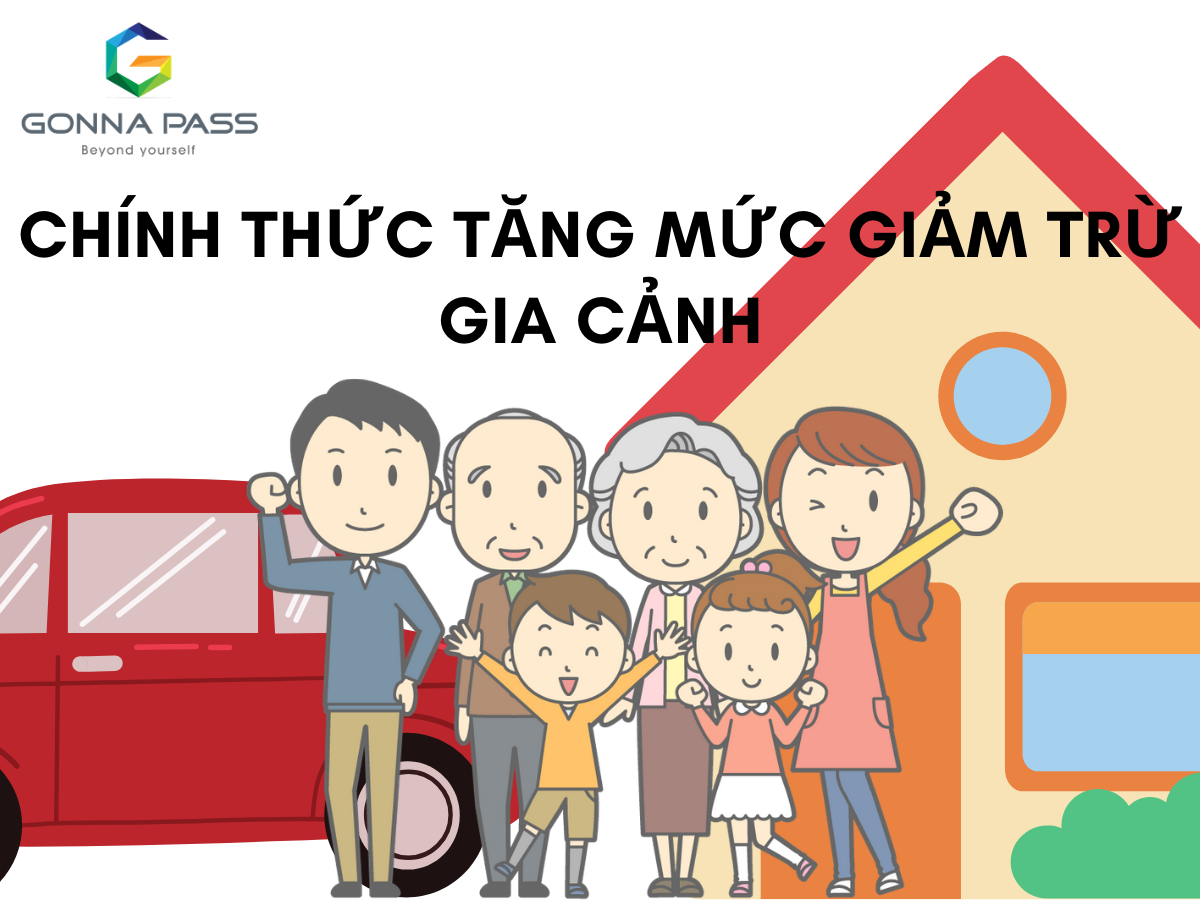 Chính thức tăng mức giảm trừ gia cảnh