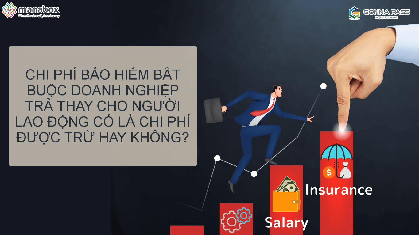 Chi phí bảo hiểm bắt buộc đóng thay người lao động có được trừ?