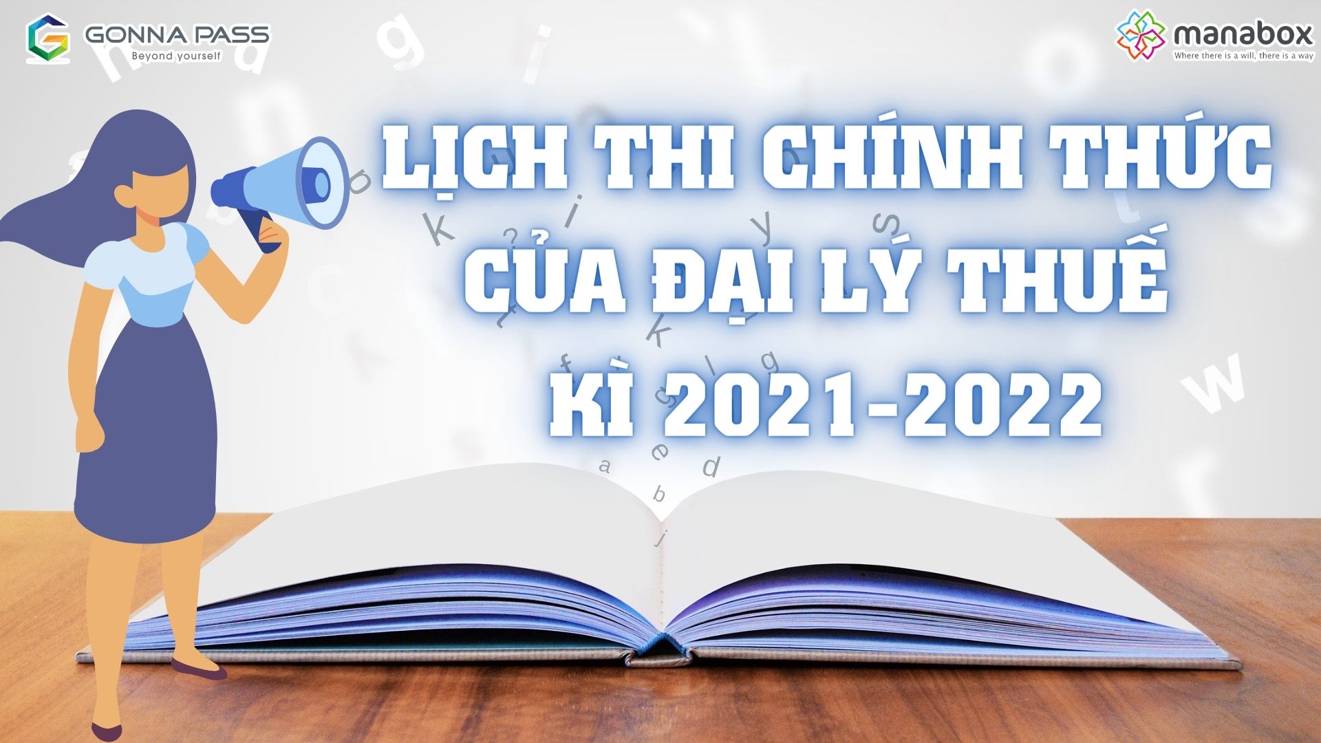 Lịch thi chính thức của Đại lý Thuế kì 2021-2022
